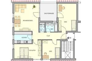 4 ZW inkl. Garage, Stellplatz & Dachterrasse in Reutlingen 15805/37/10 – Mähderstraße 37, 72768 Rommelsbach, Reutlingen – Vorschaubild 2