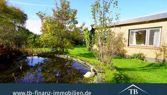 Bild von Burhafe: Stilvoller Flachdachbungalow mit Blick ins Grüne! #212