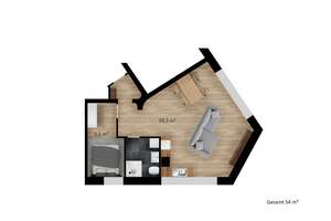 Freundliche 2-Zimmer-Wohnung – 68305 Innenstadt/Jungbusch, Mannheim – Vorschaubild 13