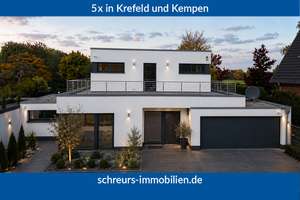 Design trifft Weitblick – Avantgarde-Villa am Feldrand von Krefeld-Verberg!