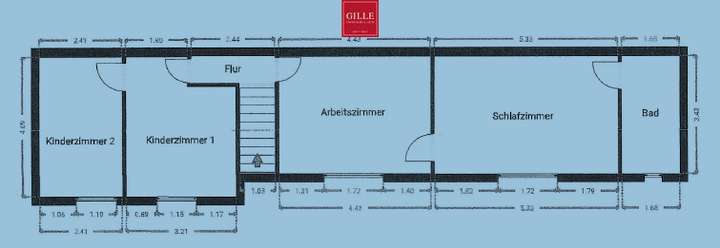 Grundriss Obergeschoss