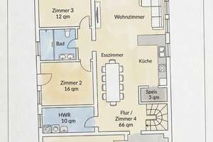 Saniertes Einfamilienhaus, viel Platz auch für Gewerbe, großer Südgarten – Die vollständige Adresse der Immobilie erhältst du vom Anbieter., 87727 Babenhausen – Vorschaubild 3