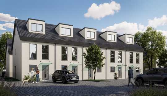 Bild von Jetzt niedrige Zinsen sichern und ein KfW 40 "Effizienz" Reihenhaus erwerben!  