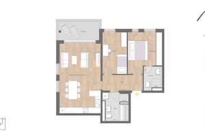 Bezugsfertige 3-Zimmer-Neubauwohnung mit Balkon – Die vollständige Adresse der Immobilie erhältst du vom Anbieter., 82061 Neuried – Vorschaubild 14