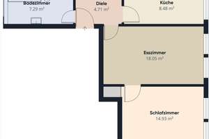 Stilvolle 2-Zimmer-Wohnung in Stuttgart-West – mit EBK & zusätzlichem Stauraum – Die vollständige Adresse der Immobilie erhältst du vom Anbieter., 70197 Hasenberg, Stuttgart – Vorschaubild 7