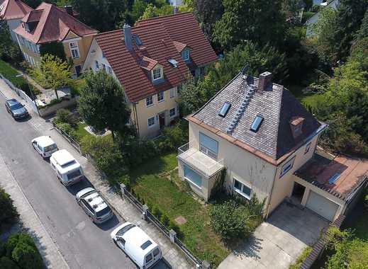Sendling, Baugrundstück mit Altbestand in ruhiger, gewachsener und sonniger Lage direkt am Westpark!