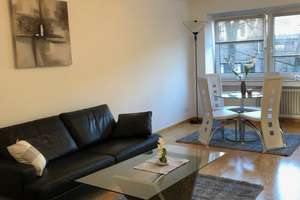 Stilvolle, modernisierte und vollmöblierte 2-Zi-Wohnung mit Balkon und Einbauküche in D – Brunnenstraße 37, 40223 Bilk, Düsseldorf – Vorschaubild 6
