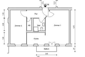 Kapitalanlage: 2-Zimmer-Wohnung mit Balkon in Steglitz - Nahe S-Feuerbachstraße und Schloßstraße – Alsenstraße 17, 12163 Steglitz, Berlin – Vorschaubild 16