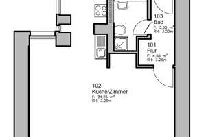 Top gepflegtes Studio-Apartment – Ideal zur Kapitalanlage oder zur Selbstnutzung – Die vollständige Adresse der Immobilie erhältst du vom Anbieter., 13359 Gesundbrunnen, Berlin – Vorschaubild 17