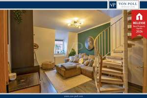 Dachgeschoss-Maisonettewohnung mit Einbauküche und Loggia