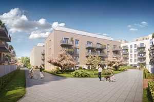 "Noltemeyer-Höfe" • 1 - Zimmer Wohnung • Terrasse • Einbauküche – Noltemeyerhöfe 18, 38114 Braunschweig – Vorschaubild 2