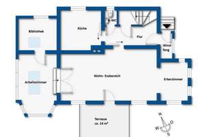 Haus am See: 7-Zimmer-Einfamilienhaus mit Seeblick, großem Garten, Whirlpool und Sauna – Die vollständige Adresse der Immobilie erhältst du vom Anbieter., 12621 Kaulsdorf, Berlin – Vorschaubild 11