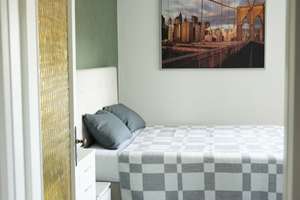 Gemütliche möblierte 1-Zimmer-Wohnung mit Küche  – Lützowstraße 1, 86167 Lechhausen-West, Augsburg – Vorschaubild 3