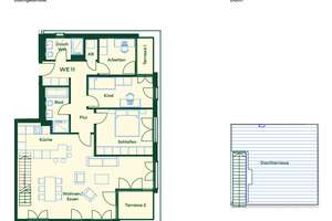 Bezugsfrei ab Juli! Großzügige  4-Zimmer-Penthouse-Wohnung mit einer Dachterrasse – Die vollständige Adresse der Immobilie erhältst du vom Anbieter., 13158 Wilhelmsruh, Berlin – Vorschaubild 15
