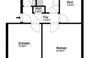 Vermietete 2,5-Zi.-Whg. + Süd-Loggia + EBK + ruhige Lage in Steglitz/LANKWITZ mit Potenzial – Die vollständige Adresse der Immobilie erhältst du vom Anbieter., 12247 Lankwitz, Berlin – Vorschaubild 14