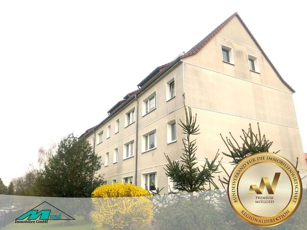 Immobilie in Bad Lausick - nicht vermietete 3 Zimmer Wohnung mit 61 m² und Stellplatz in Bad Lausick zu verkaufen - Bild 0