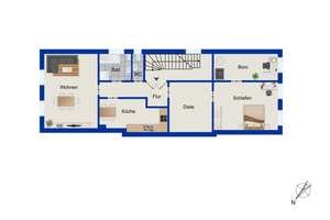 Attraktive 3-Zimmer-Wohnung mit ca. 85 m² Wohnfläche in Lübeck. – Die vollständige Adresse der Immobilie erhältst du vom Anbieter., 23554 Sankt Lorenz Nord, Lübeck – Vorschaubild 11