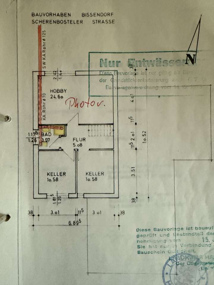 Keller und Büro