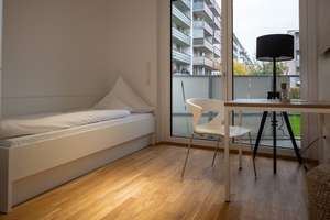 Attraktives Business Apartment, komplett möbliert – Willy Brandt Allee 14, 81829 Messestadt Riem, München – Vorschaubild 9