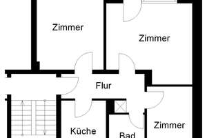 Renovierte 3-Zimmer-Wohnung mit Balkon! – Ickerweg 167, 49088 Dodesheide, Osnabrück – Vorschaubild 2