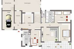 DIPLOM-Immowirt MAIER !! Perfekter, großzügiger Bungalow - WOHNEN bis ins HOHE ALTER u. PV-Anlage !! – Die vollständige Adresse der Immobilie erhältst du vom Anbieter., 94428 Eichendorf – Vorschaubild 63