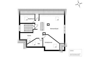 Denkmalgeschützte DG-Maisonette mit Weitblick – 70180 Lehen, Stuttgart – Vorschaubild 14