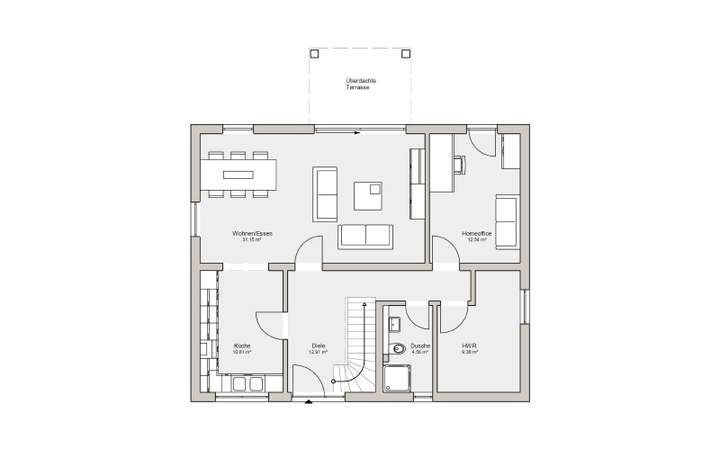 Grundriss Erdgeschoss