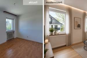 Doppelhaushälfte in ruhiger und gefragter Bestlage mit attraktivem Ausbaupotential – Die vollständige Adresse der Immobilie erhältst du vom Anbieter., 81827 Waldtrudering, München – Vorschaubild 7