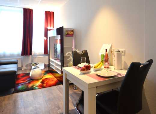 Möbliertes Apartment, voll ausgestattet, modern, zentrale Lage Nahe in Niederrad