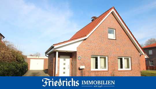 Bild von Solides Wohnhaus mit Nebengeb. auf großzügigem Grundstück in ruhiger, zentrumsnaher Lage in Edewecht
