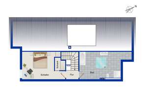 3-Zimmer-Maisonettewohnung mit ca. 95 m² Wohnfläche in grüner Lage von Dortmund-Brechten – Die vollständige Adresse der Immobilie erhältst du vom Anbieter., 44339 Brechten, Dortmund – Vorschaubild 15