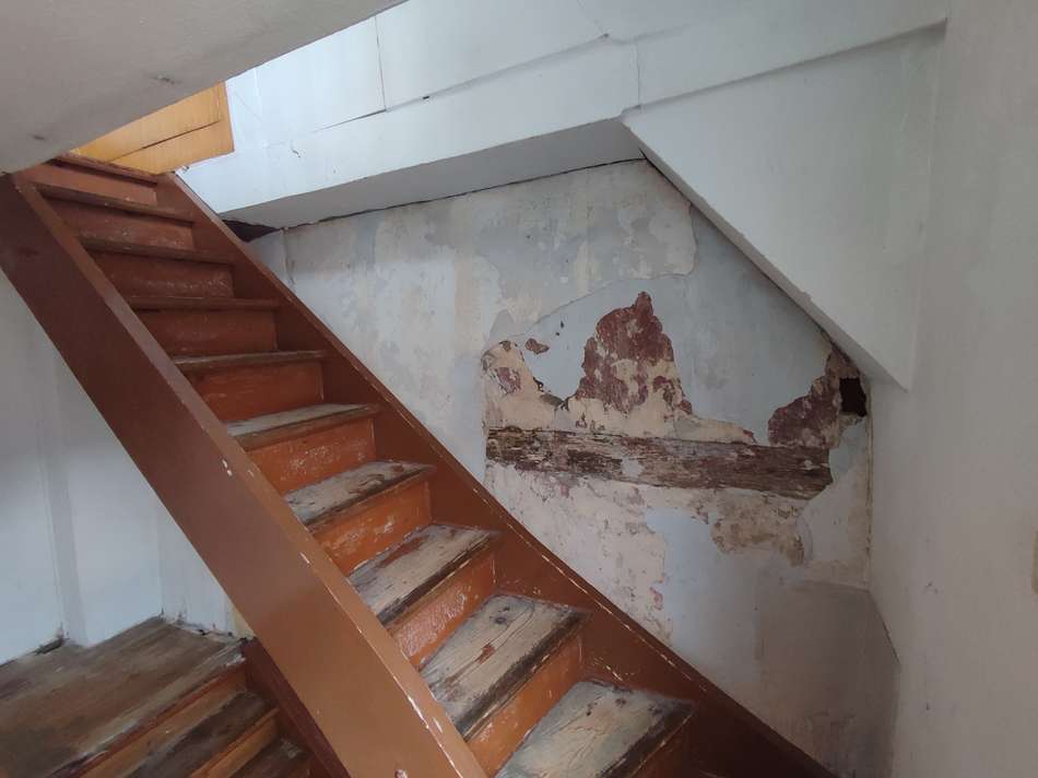 Treppe im zweiten OG