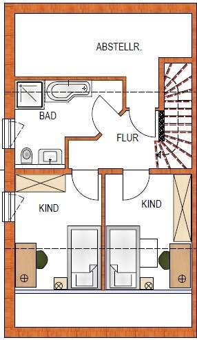 Grundriss Dachgeschoss