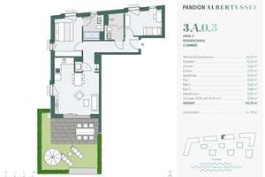 PANDION ALBERTUSSEE - Großzügige Erdgeschosswohnung mit privaten Garten – Am Albertussee 31, 40549 Heerdt, Düsseldorf – Vorschaubild 13
