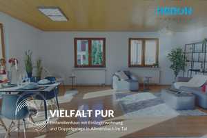 VIELFALT PUR - Einfamilienhaus mit Einliegerwohnung und Doppelgarage in Allmersbach im Tal – Rems-Murr-Kreis – Vorschaubild 1