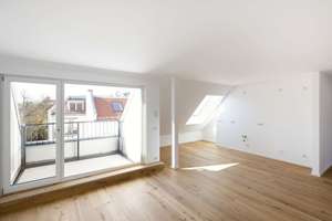 Über den Dächern Friedenaus: Lichtdurchflutetes Dachgeschoss im Erstbezug mit Aufdachterrasse! – Stierstraße 9, 12159 Friedenau, Berlin – Vorschaubild 1