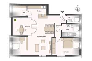 Über den Dächern von Göggingen: stilvoller & lichtdurchfluteter Neubau mit EBK - ablösefrei – Die vollständige Adresse der Immobilie erhältst du vom Anbieter., 86199 Göggingen-Süd, Augsburg – Vorschaubild 11