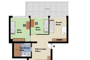 Luxuriöse 6-Zimmer-Maisonette Wohnung mit Garten, Balkon, 4 Stellplätzen in Düsseldorf-Düsseltal – Die vollständige Adresse der Immobilie erhältst du vom Anbieter., 40239 Düsseltal, Düsseldorf – Vorschaubild 16