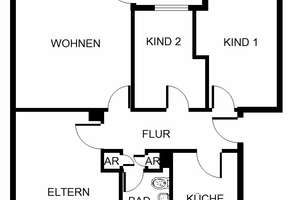 Helle, gemütliche 4-Zimmer-Wohnung – Leithestr. 118, 45886 Ückendorf, Gelsenkirchen – Vorschaubild 2