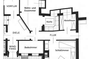 Charmante 2-Zimmer Erdgeschosswohnung  - Sieker Schweiz  – 33604 Stieghorst, Bielefeld – Vorschaubild 7