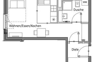 Top-gepflegtes Apartment mit Einbauküche in exzellenter Wohnanlage, TG-Stellplatz – Konrad-Celtis-Straße 93, 81369 Mittersendling, München – Vorschaubild 21