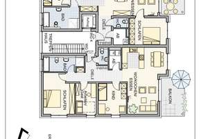 Exklusive Wohnung inkl. Garage, elekt. Rollladen+Aufzug im 6-Fam.-Neubau Haus – Thünenstr. 24, 58095 Mittelstadt, Hagen – Vorschaubild 4