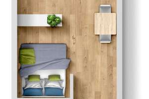 Urbanes und modernes Singleappartement mit Stäbchenparkett und Aussenstellplatz – Die vollständige Adresse der Immobilie erhältst du vom Anbieter., 53129 Kessenich, Bonn – Vorschaubild 10