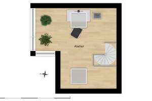 Lichtdurchflutete Maisonettewohnung mit Galerie, Balkon & Einzelgarage in gepflegter Wohnlage – 70439 Stammheim-Süd, Stuttgart – Vorschaubild 16