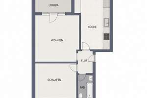 Gut geschnittene 2-Zimmer-Wohnung mit Loggia in ruhiger Wohnstraße – vermietet – Die vollständige Adresse der Immobilie erhältst du vom Anbieter., 13403 Reinickendorf (Ortsteil), Berlin – Vorschaubild 8