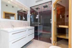 Ostseefeeling pur – Kamin, Sauna & Meerblick!
Traumhafte Ferienwohnung am Yachthafen Priwall – 23570 Travemünde, Lübeck – Vorschaubild 3