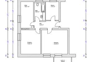 3-Raum Wohnung / Zum Friedensweiler / 65m² – Zum Friedensweiler 25, 39114 Berliner Chaussee, Magdeburg – Vorschaubild 7