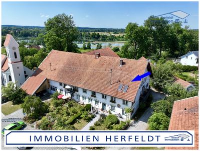 406 m² Flächen! Über 6% Rendite möglich! Haus im Haus mit Ausbauflächen/Atelier, Garten &Lechblick