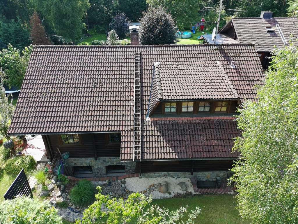 Immobilie in Handeloh - Großzügiges Blockhausanwesen im Heideparadies … zurück zur Natur - Bild 1