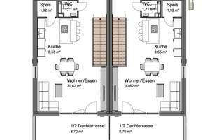 Neu**Besichtigung am So. 08.02. v. 11-12 Uhr**Mering** Neubau Doppelhaus in top Lage** – Hartwaldstraße 29 - 31, 86415 Mering – Vorschaubild 5